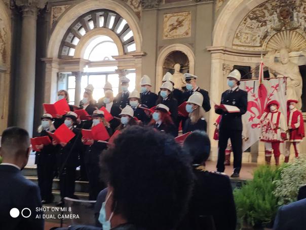 AIFVS Firenze Doretta Boretti - Giornata del Ricordo Palazzo Vecchio Firenze.